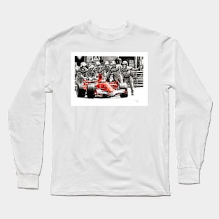 Michael Schumacher, Ferrari 248F1, Monaco Long Sleeve T-Shirt